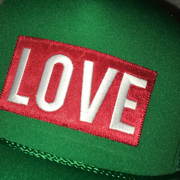GREEN ❤️LOVE THE HAT ❤️VIP LIMITED EDITION - Picture 2 of 4